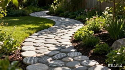 Isel{0}}Cost, Uchel-Apêl Weledol: Dyluniad Llwybr Pebble Garden Preifat